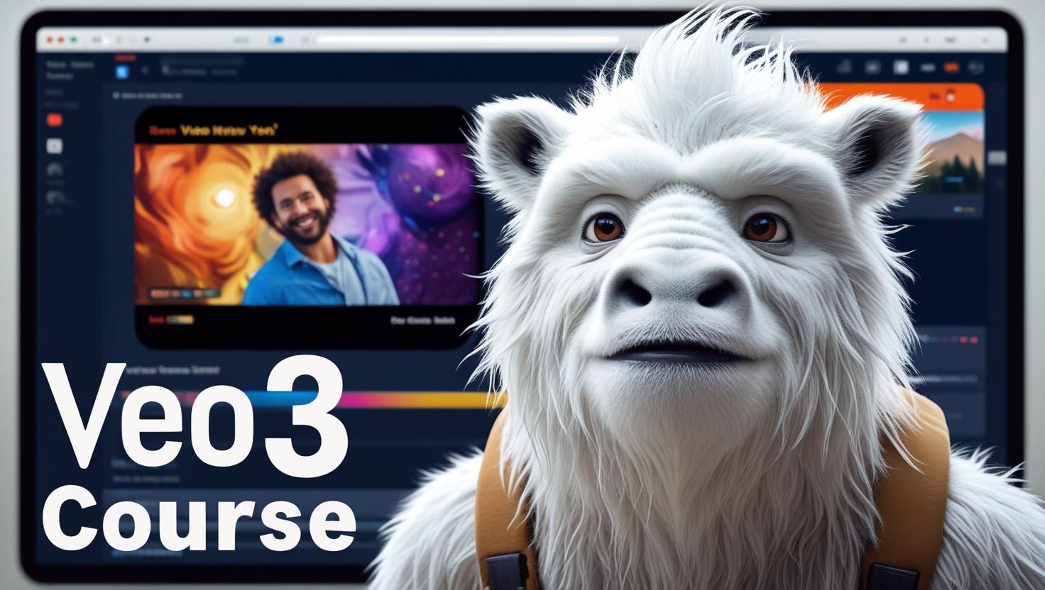 VEO3 Video Creation Course with 15 Months VEO3 Sub, and Free Visa Card for your personal use.